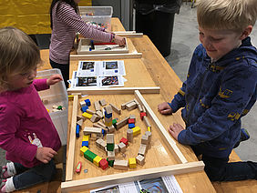 Kita-Kinder forschen bei den Science Days
