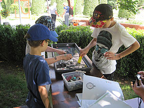 Mit viel Spaß und Freude dabei - die Grundschulkinder bei der Landesgartenschau Mit viel Spaß und Freude dabei - die Grundschulkinder bei der Landesgartenschau